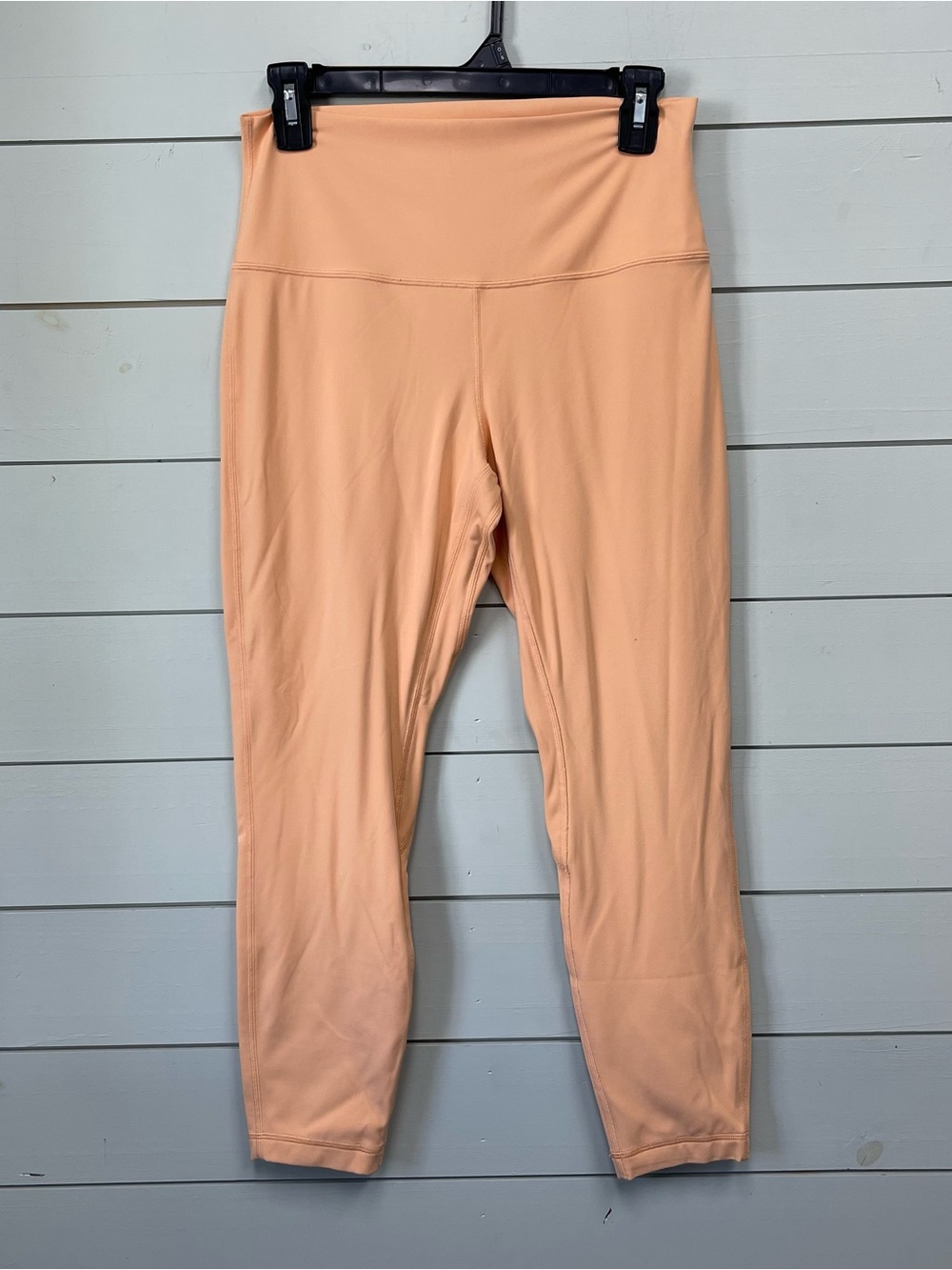 Lululemon align high rise leggings 25" peach Bellini women's size 10